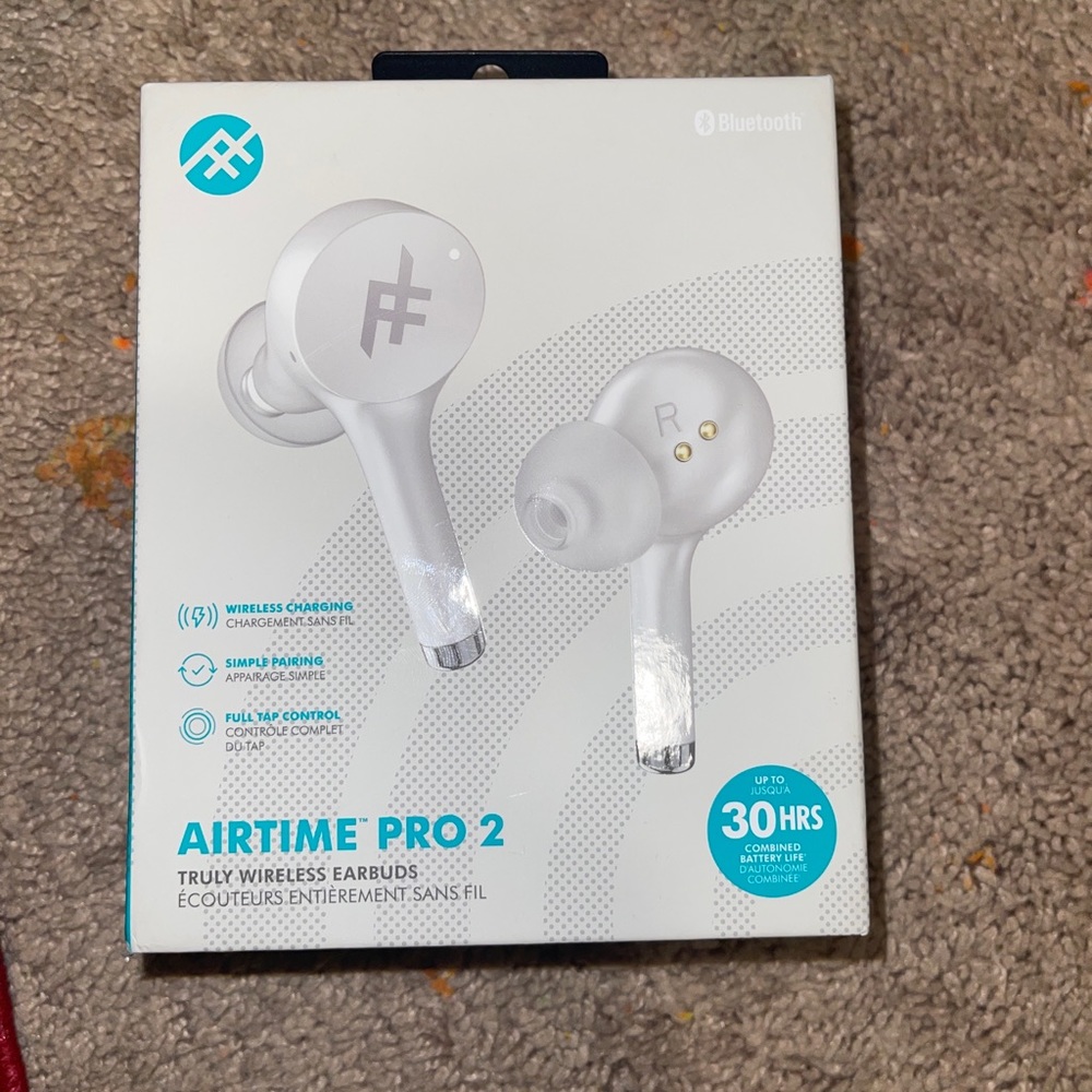 iFrogz - Airtime Pro 2 True Wireless in Ear Bluetooth Earbuds - White